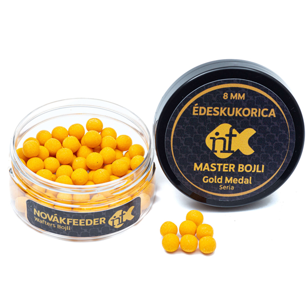 Wafters boilies Novák Feeder Gold Medal Master 8mm - sladká kukurica
