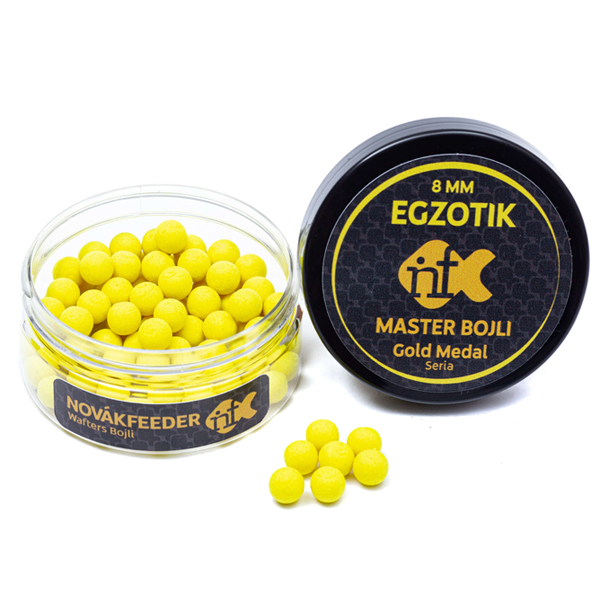 Wafters boilies Novák Feeder Gold Medal Master 8mm - egzotik