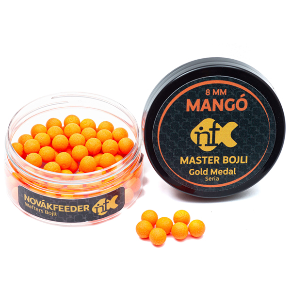 Wafters boilies Novák Feeder Gold Medal Master 8mm - mango