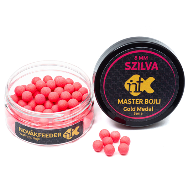 Wafters boilies Novák Feeder Gold Medal Master 8mm - slivka