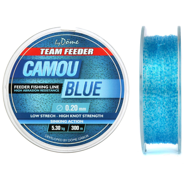 Vlasec Döme Gábor Team Feeder Camou Blue 300m