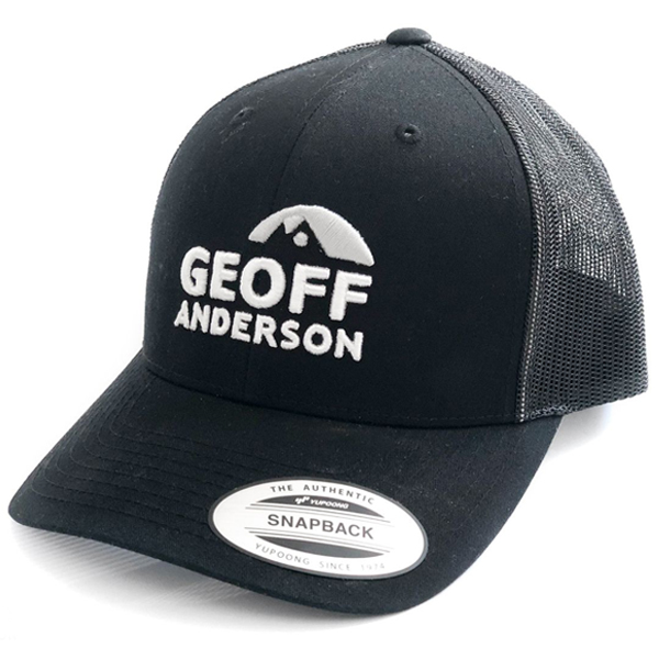 Šiltovka Geoff Anderson Snapback Black