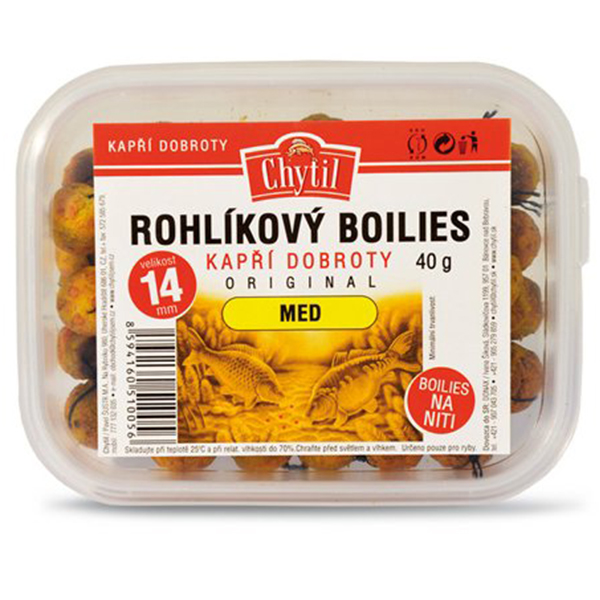 Rohlíkový boilies klasický na niti 14mm