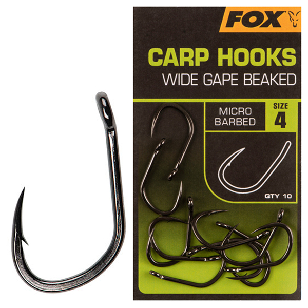 Háčik Fox Carp Hooks Wide Gape Beaked