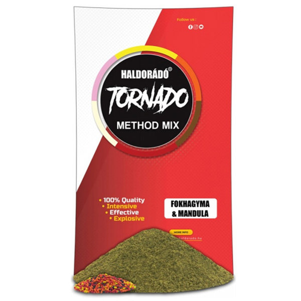 Krmivo Haldorádó Tornado Method Mix - cesnak/mandle