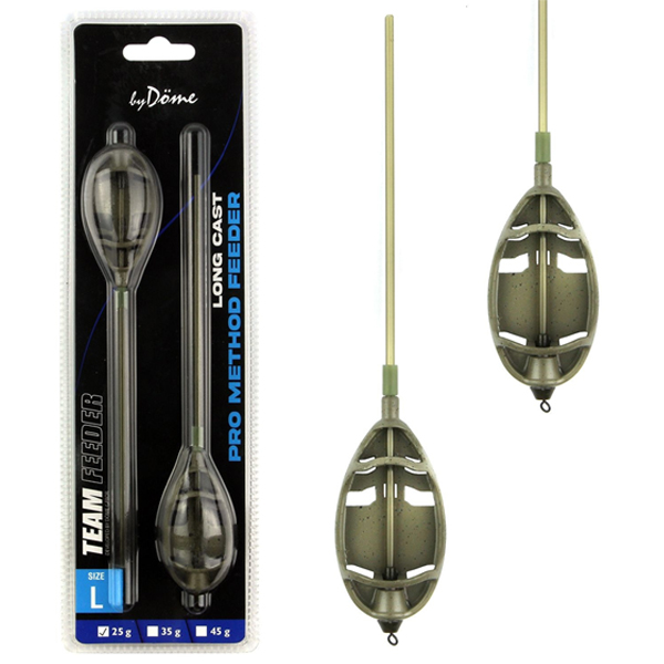 Krmítko Döme Gábor Team Feeder Long Cast Pro Method Feeder L