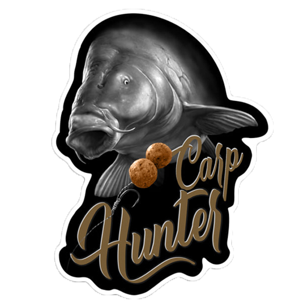 Nálepka na auto - Carp Hunter