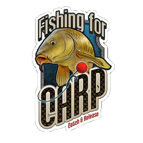 Nálepka na auto - Fishing for Carp