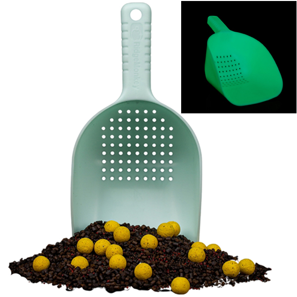 Lopatka RidgeMonkey Nite Glo Bait Spoon XL