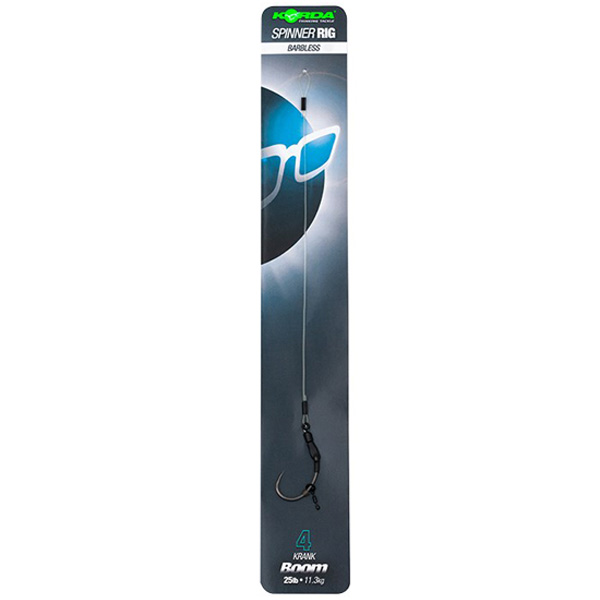 Náväzec Korda Spinner Rig - Kurv Shank / Boom Fluorocarbon
