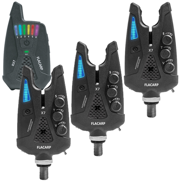 Sada 3+1 signalizátorov Flacarp X7 + RX7
