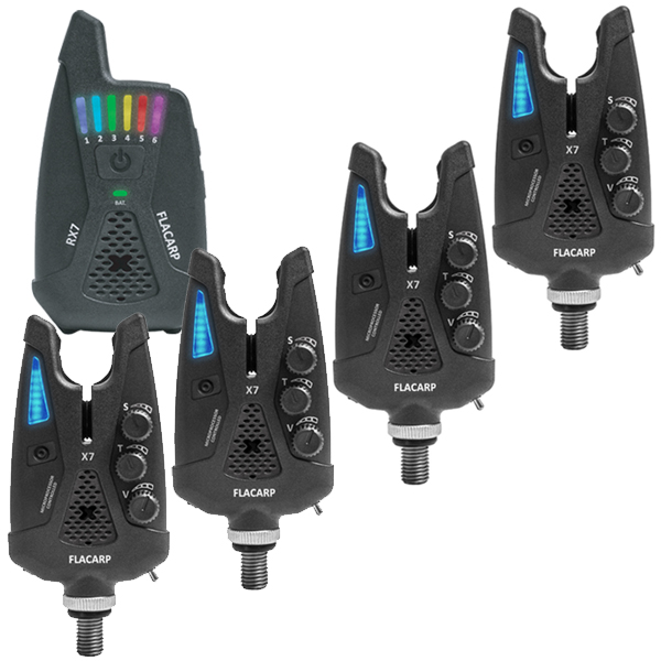 Sada 4+1 signalizátorov Flacarp X7 + RX7