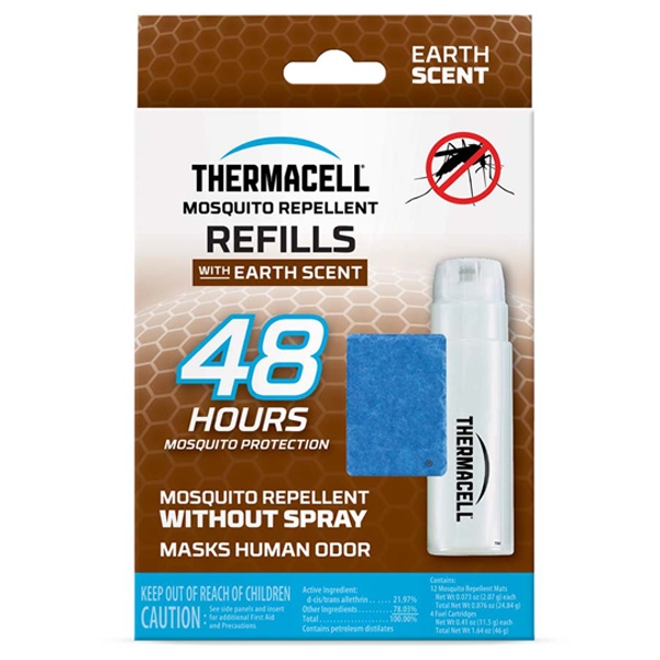 Set náhradných náplní pre poľovníkov Thermacell E-4 na 48 hodín
