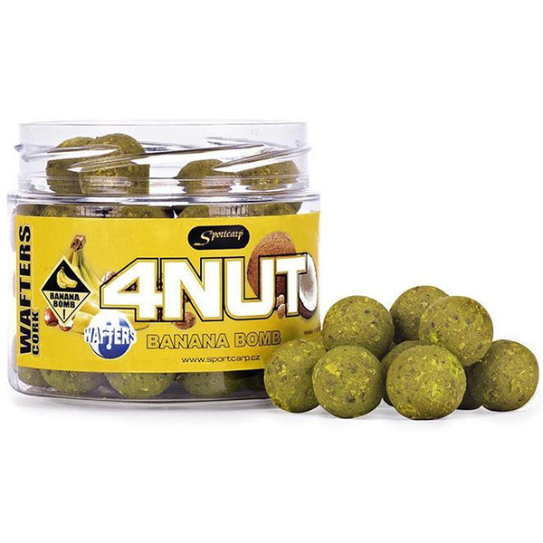 Neutrálne vyvážené boilies Sportcarp Wafters Cork