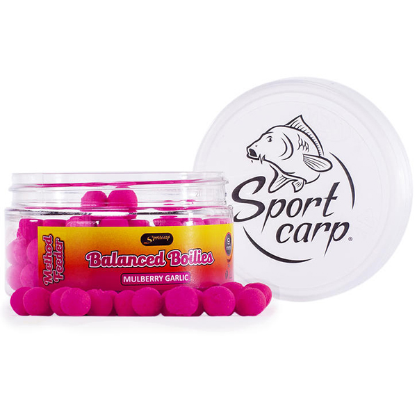 Neutrálne vyvážené boilies Sportcarp Method Feeder 9mm