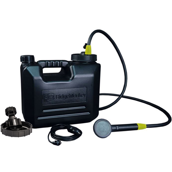 Sprcha s kanistrom RidgeMonkey Outdoor Power Shower Full Kit