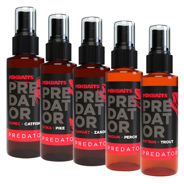Posilovač na dravce Mikbaits Predator Booster Spray