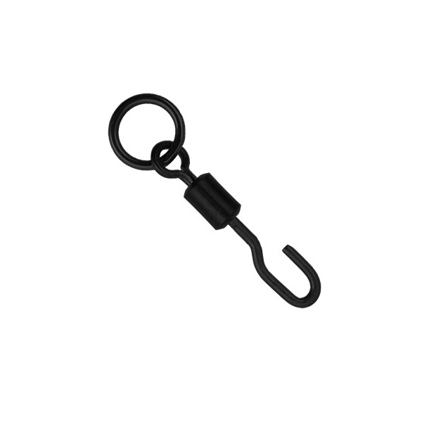 Obratlík s krúžkom na Ronnie rig Gardner Covert QC Hook veľ.12
