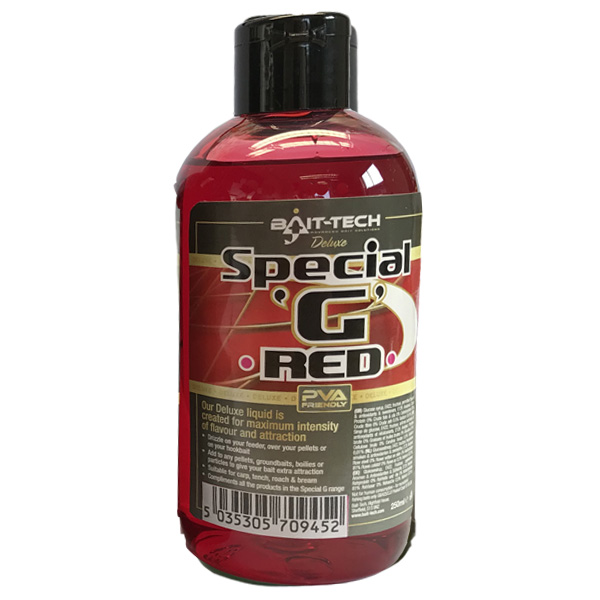 Tekutý posilovač Bait-tech Deluxe Special G Red 250ml