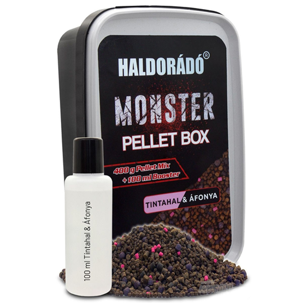 Haldorádó Monster Pellet Box - Kalamár Čučoriedka