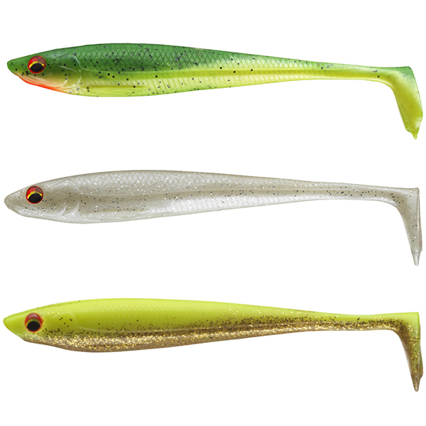 Gumená nástraha Daiwa Duckfin Shad 9cm UV set