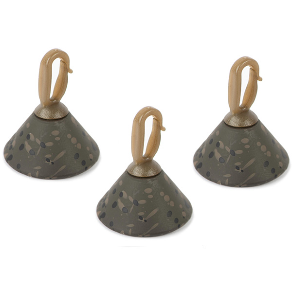 Olovo na kopírovanie dna Fox Edges Downrigger Backleads 3ks
