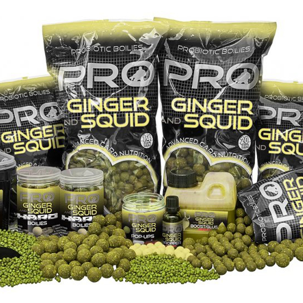 Starbaits Pro Ginger Squid - zázvor/kalamár