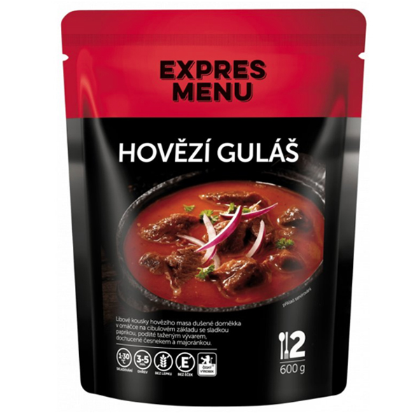 Expres Menu Hovädzí guláš - 2 porcie