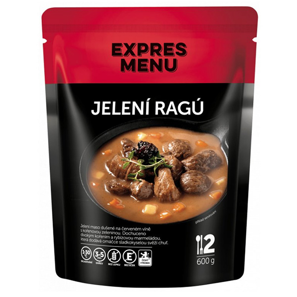 Expres Menu Jelenie ragú - 2 porcie