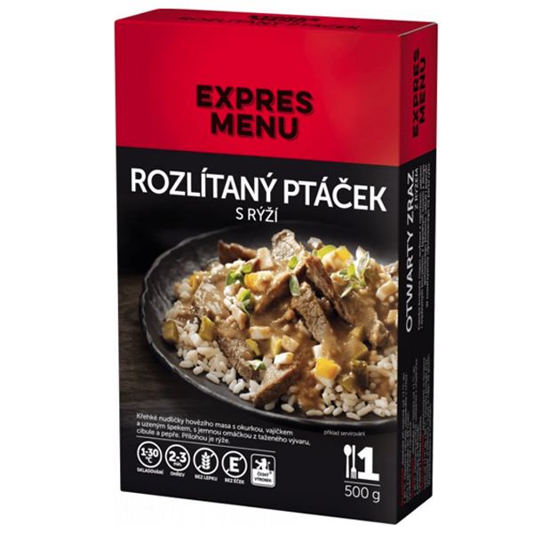Expres Menu KM Rozlietaný vtáčik s ryžou