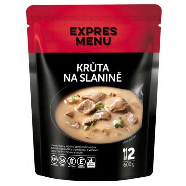 Expres Menu Morka na slanine - 2 porcie