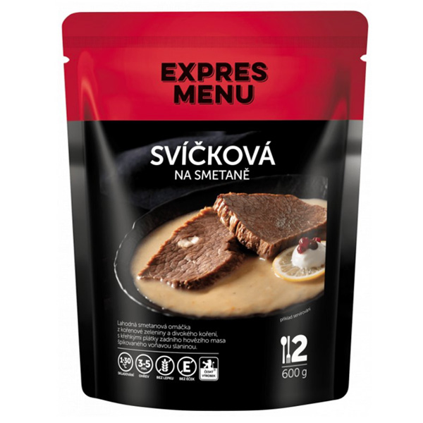 Expres Menu Sviečková na smotane - 2 porcie