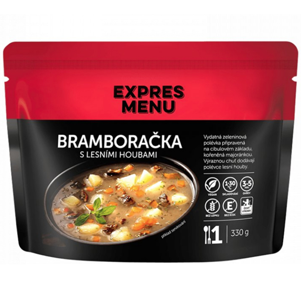 Expres Menu Zemiaková polievka s lesnými hubami
