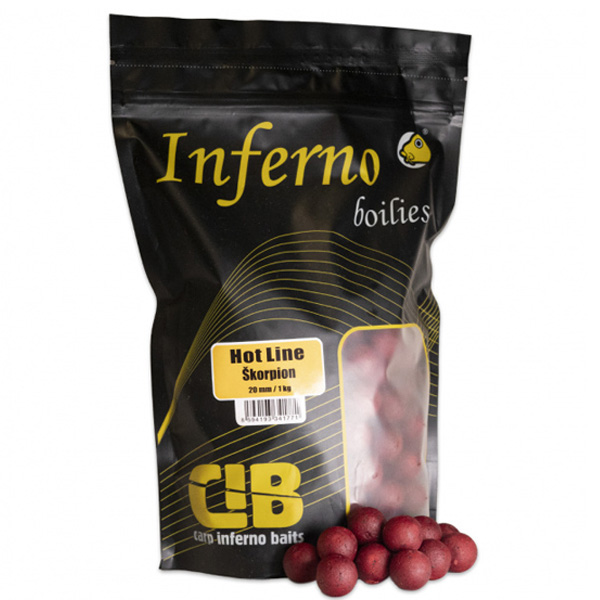 Boilies Carp Inferno Hot Line Škorpion