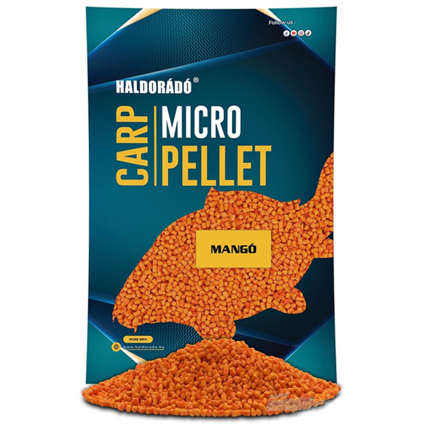 Pelety Haldorádó Carp Micro Pellet - mango