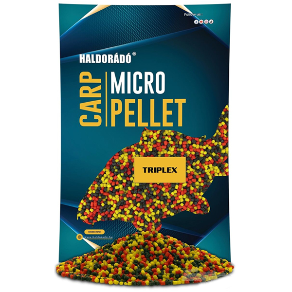 Pelety Haldorádó Carp Micro Pellet - triplex