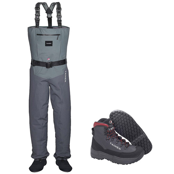 Prsačky membránové Taimen Chuluut Waders + topánky Uda 