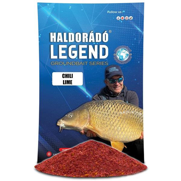 Krmivo Haldorádó Legend Groundbait - chilli / lime