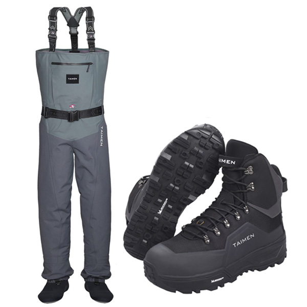 Prsačky membránové Taimen Chuluut Waders + topánky Uchur