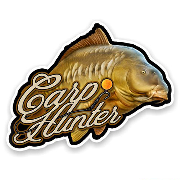 Nálepka na auto - Carp Hunter 2