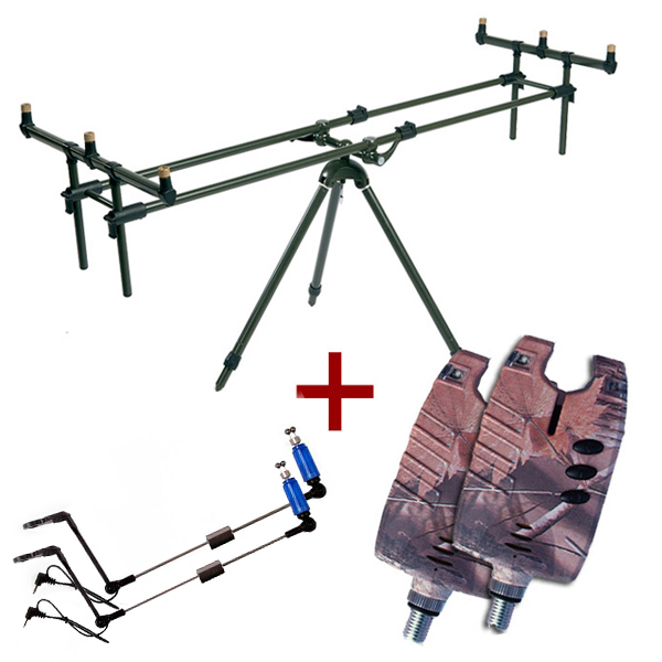 Stojan Mivardi Tripod Premium + !ZADARMO! 2x signalizátor + 2x swinger