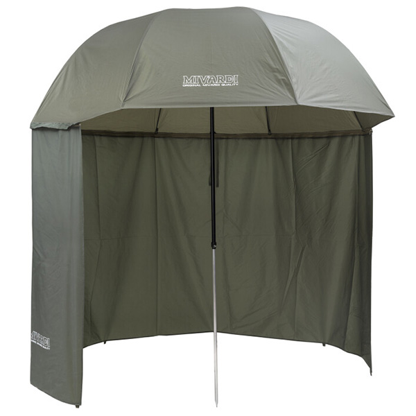 Dáždnik s bočnicou Mivardi Umbrella Green PVC 2,5m
