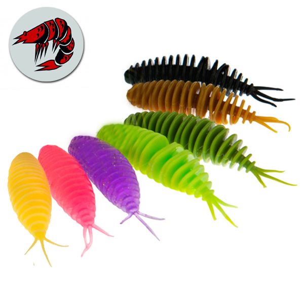 Libra Lures Turbo Worm Mini 35 - krill