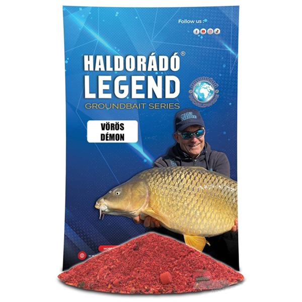 Krmivo Haldorádó Legend Groundbait - červený démon / jahoda