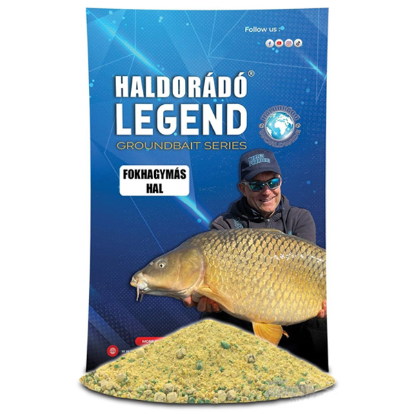 Krmivo Haldorádó Legend Groundbait - cesnak / ryba
