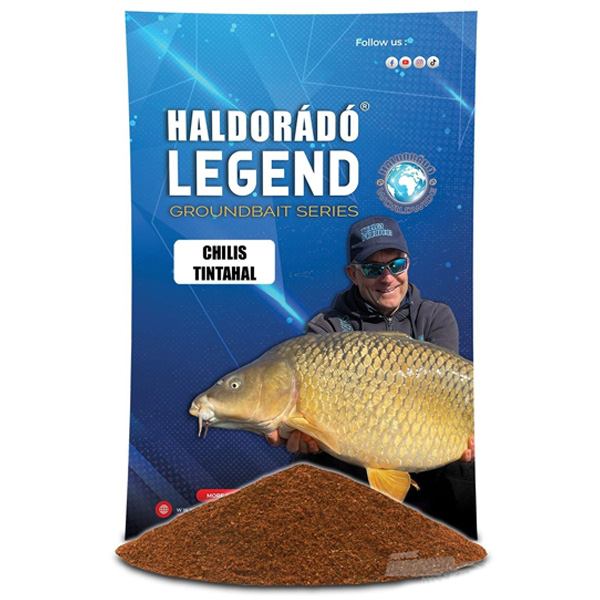Krmivo Haldorádó Legend Groundbait - chilli / kalamár