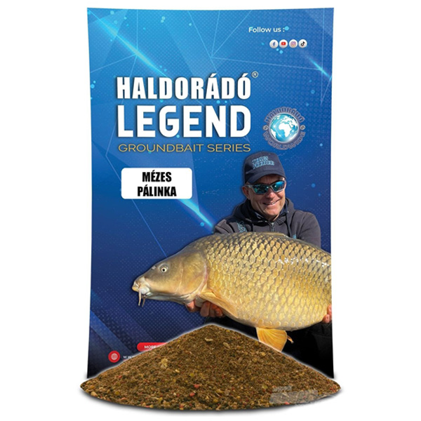 Krmivo Haldorádó Legend Groundbait - med pálenka