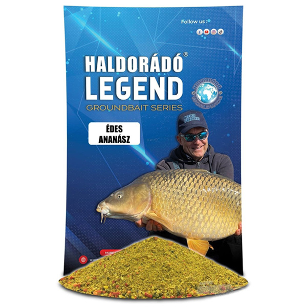 Krmivo Haldorádó Legend Groundbait - sladký ananás