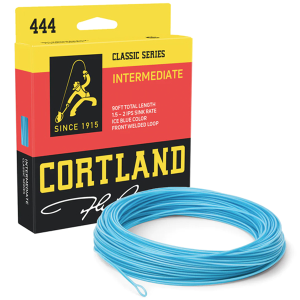 Muškárska šnúra Cortland 444 Classic Intermediate Ice Blue