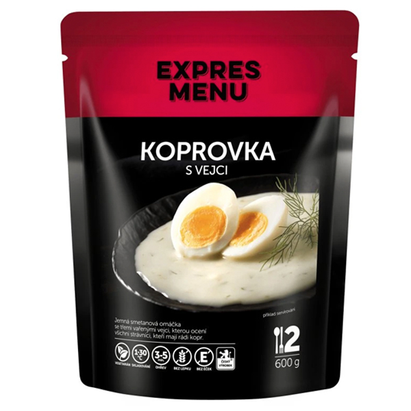 Expres Menu Kôprovka s vajíčkami - 2 porcie